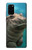 W3871 Cute Baby Hippo Hippopotamus Hard Case and Leather Flip Case For Samsung Galaxy S20 Plus, Galaxy S20+