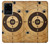 W3894 Paper Gun Shooting Target Hard Case and Leather Flip Case For Samsung Galaxy S20 Ultra