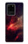 W3897 Red Nebula Space Hard Case and Leather Flip Case For Samsung Galaxy S20 Ultra
