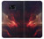 W3897 Red Nebula Space Hard Case and Leather Flip Case For Samsung Galaxy S7