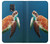 W3899 Sea Turtle Hard Case and Leather Flip Case For Samsung Galaxy Note 4