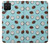 W3860 Coconut Dot Pattern Hard Case and Leather Flip Case For Samsung Galaxy A12