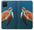 W3899 Sea Turtle Hard Case and Leather Flip Case For Samsung Galaxy A12
