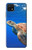 W3898 Sea Turtle Hard Case and Leather Flip Case For Samsung Galaxy A22 5G
