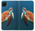 W3899 Sea Turtle Hard Case and Leather Flip Case For Samsung Galaxy A22 5G