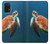 W3899 Sea Turtle Hard Case and Leather Flip Case For Samsung Galaxy A32 4G