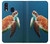 W3899 Sea Turtle Hard Case and Leather Flip Case For Samsung Galaxy A40