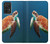 W3899 Sea Turtle Hard Case and Leather Flip Case For Samsung Galaxy A52, Galaxy A52 5G