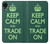 W3862 Keep Calm and Trade On Hard Case and Leather Flip Case For Samsung Galaxy A03 Core