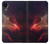 W3897 Red Nebula Space Hard Case and Leather Flip Case For Samsung Galaxy A03 Core