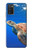 W3898 Sea Turtle Hard Case and Leather Flip Case For Samsung Galaxy A03S