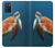 W3899 Sea Turtle Hard Case and Leather Flip Case For Samsung Galaxy A03S