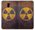 W3892 Nuclear Hazard Hard Case and Leather Flip Case For Samsung Galaxy J6 (2018)