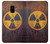 W3892 Nuclear Hazard Hard Case and Leather Flip Case For Samsung Galaxy A8 (2018)