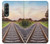 W3866 Railway Straight Train Track Hard Case For Samsung Galaxy Z Fold 3 5G