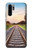 W3866 Railway Straight Train Track Hard Case and Leather Flip Case For Huawei P30 Pro