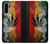 W3890 Reggae Rasta Flag Smoke Hard Case and Leather Flip Case For Huawei P30 Pro