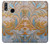 W3875 Canvas Vintage Rugs Hard Case and Leather Flip Case For Huawei Honor 10 Lite, Huawei P Smart 2019