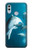 W3878 Dolphin Hard Case and Leather Flip Case For Huawei Honor 10 Lite, Huawei P Smart 2019