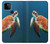 W3899 Sea Turtle Hard Case and Leather Flip Case For Google Pixel 5A 5G