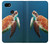 W3899 Sea Turtle Hard Case and Leather Flip Case For Google Pixel 3a XL