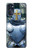 W3864 Medieval Templar Heavy Armor Knight Hard Case and Leather Flip Case For Motorola Moto G (2022)