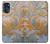 W3875 Canvas Vintage Rugs Hard Case and Leather Flip Case For Motorola Moto G (2022)