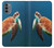 W3899 Sea Turtle Hard Case and Leather Flip Case For Motorola Moto G31