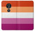 W3887 Lesbian Pride Flag Hard Case and Leather Flip Case For Motorola Moto G7 Play