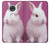 W3870 Cute Baby Bunny Hard Case and Leather Flip Case For Motorola Moto G7, Moto G7 Plus