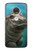 W3871 Cute Baby Hippo Hippopotamus Hard Case and Leather Flip Case For Motorola Moto G7, Moto G7 Plus