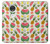W3883 Fruit Pattern Hard Case and Leather Flip Case For Motorola Moto G7, Moto G7 Plus