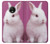 W3870 Cute Baby Bunny Hard Case and Leather Flip Case For Motorola Moto G5 Plus