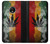 W3890 Reggae Rasta Flag Smoke Hard Case and Leather Flip Case For Motorola Moto G5 Plus