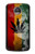 W3890 Reggae Rasta Flag Smoke Hard Case and Leather Flip Case For Motorola Moto Z2 Play, Z2 Force