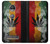 W3890 Reggae Rasta Flag Smoke Hard Case and Leather Flip Case For Motorola Moto Z2 Play, Z2 Force