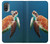 W3899 Sea Turtle Hard Case and Leather Flip Case For Motorola Moto E20,E30,E40