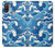 W3901 Aesthetic Storm Ocean Waves Hard Case and Leather Flip Case For Motorola Moto E20,E30,E40