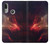 W3897 Red Nebula Space Hard Case and Leather Flip Case For Motorola Moto E6 Plus, Moto E6s