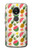 W3883 Fruit Pattern Hard Case and Leather Flip Case For Motorola Moto E5 Plus