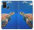 W3898 Sea Turtle Hard Case and Leather Flip Case For OnePlus Nord N10 5G