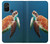 W3899 Sea Turtle Hard Case and Leather Flip Case For OnePlus Nord N10 5G