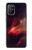 W3897 Red Nebula Space Hard Case and Leather Flip Case For OnePlus 8T