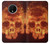 W3881 Fire Skull Hard Case and Leather Flip Case For OnePlus 7T
