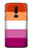 W3887 Lesbian Pride Flag Hard Case and Leather Flip Case For OnePlus 6