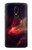 W3897 Red Nebula Space Hard Case and Leather Flip Case For OnePlus 6
