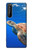 W3898 Sea Turtle Hard Case and Leather Flip Case For Sony Xperia 1 II