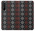 W3907 Sweater Texture Hard Case and Leather Flip Case For Sony Xperia 1 II