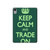 W3862 Keep Calm and Trade On Tablet Hard Case For iPad mini 6, iPad mini (2021)