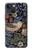 W3791 William Morris Strawberry Thief Fabric Hard Case and Leather Flip Case For iPhone 14